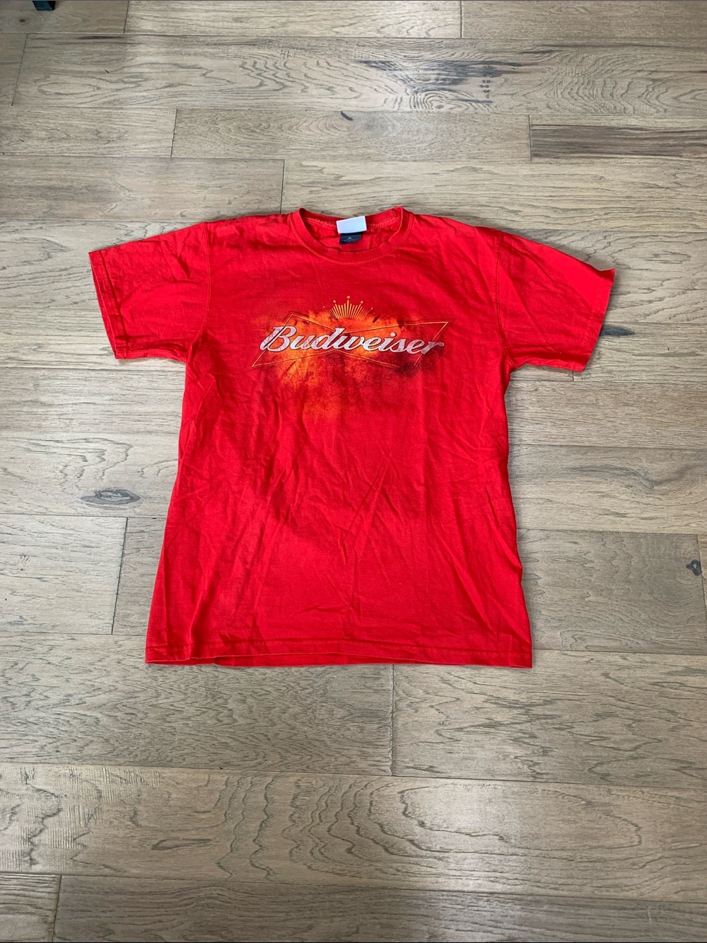 Vintage Chase Authentics NASCAR Budweiser Dale Earnhardt Tee Size Medium
